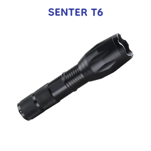 Bumi Damai Lampu Senter LED Cree XM-L T6 E17 2000 Lumens Flashlight Tahan Api Air Waterproof Zoom Outdoor Super Terang