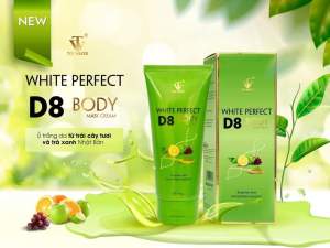 KEM TẮM TRẮNG BODY D8 TOP WHITE