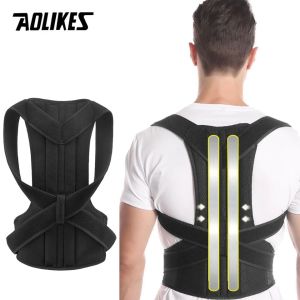 AOLIKES Posture Corrector Back Support Shoulder Back Brace Posture Correctionr Spine Corrector Health Postural Fixer Tape