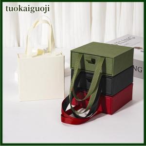 tuokaiguoji Jewelry Drawer Organizer Box Ring Earring Bracelet Necklace Pendant Portabl Storage Paper Case Jewellery Packaging Display