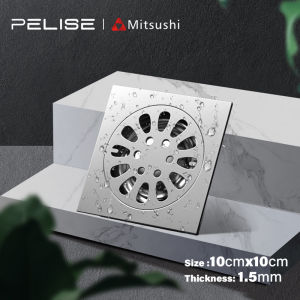 Pelise Stainless Steel Floor Drain Strainer Anti-backflow And Anti-odor Floor Drain Cover PE010