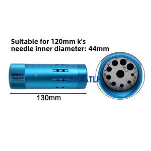 GREATLH Aluminium Alloy Kirschner Wire Drill Bits Sterilization Tube Disinfection Box Orthopedics Surgical Instruments pet