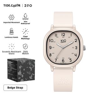 Tide color Silent Electronic Examination Watch