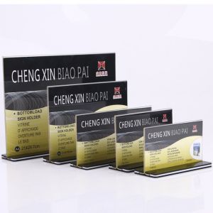 Bảng menu mica đủ kích thước A4 A5 A6 A7B6 quét Qr code mica dày dặn trong suốt có lớp dán nilon bảo vệ chống xước