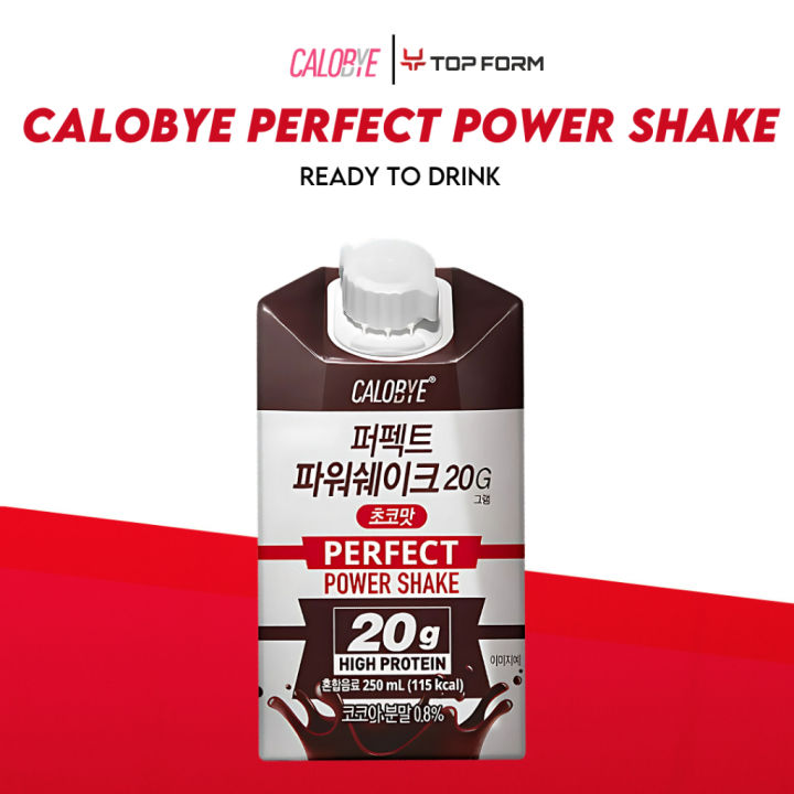 CALOBYE＋ Perfect Plus Calobye Perfect Power Shake 250ml 20G High-Quality Protein Shake