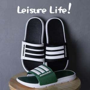 Dép quai ngang kẻ sọc SUPERSTAR- Hàng cao cấp- Mẫu mới nhất 2021