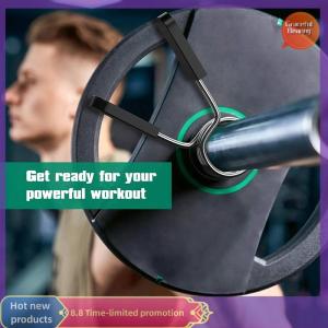 Graceful 25 28 30mm Barbell Clamp Spring Collar Clips Gym Weight Dumbbell Lock Standard Lifting Kit Barbell Lock