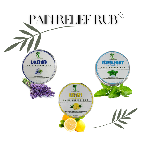 Pain Relief Rub (Lavender), Relaxing Aroma, Pain Reliever, Stress
