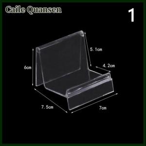 Caile Transparent Acrylic Display Shelf Glasses Cell phone ewellery Display Stand