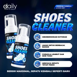 DAILY Pembersih Sepatu Shoe Cleaner Waterless Sabun Cuci Perawatan Sepatu