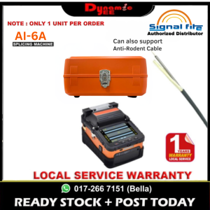 Authorized Distributor SIGNAL FIRE AI-6A Fiber Optic | Optical Fiber Fusion Splicer Fully Automatic SM108