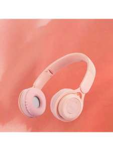 Macaron Y08 color wireless Bluetooth headset headset microphone small and cute