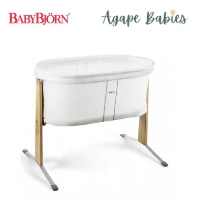 [10 Yr Local Warranty] BabyBjorn Cradle - Bassinet (White Mesh)