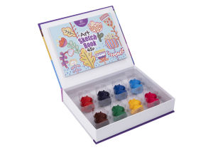 Tookyland Non Toxic Crayon with Sketch Book