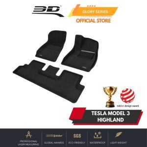 3D GLORY Car Mat Tesla Model 3 Highland (2023 - Present)