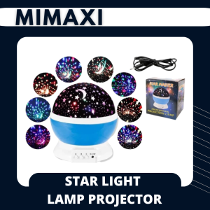 LED Rotating Projector Starry Sky Night Lamp Romantic Projection Light Moon Sky Romantic Night Light