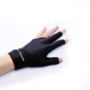 1PC Sarung Tangan Biliar Profesional 3 Finger Billiard Glove Pool Cue Shooters Snooke