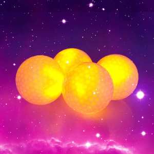 Crestgolf 4 Built-in Lights Glow Golf Balls    300-hr Lighting Time Glow in The Dark Golf Balls    3-Layer Design Light-up Water Resistant LED Night Golf Ball(Multicolor 6pcs&3pcs）-152c4c8b