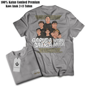 Kaos Atasan Anak GWSM Garuda Wisnu RITUAL BERDARAH Bahan Katun Combed 24s