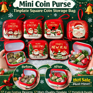 Mini Cute Coin Purse for Women Small Zipper Wallet Compact Earphone Coin Storage Bag Portable Card Holder