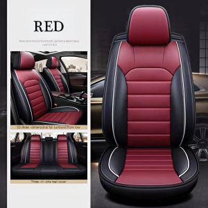 Fully enclosed Mitsubishi Special 5-Seat Car Leather Seat Cover Waterproof Auto Seat Protectors For Mitsubishi Mirage Strada Triton Xpander Montero Lancer XForce Pajero Adventure