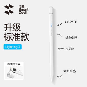 SmartDevil ปากกาสไตลัส สำหรับ iPad Pro iPad Air iPad Mini 7 Mini 6 iPad 11th/10th/รุ่น9th ที่ชาร์จเร็วปากกาสไตลัสปากกาในปลั๊ก