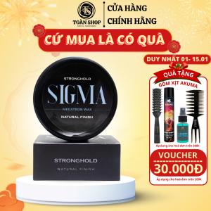 [CHÍNH HÃNG] Sáp vuốt tóc Sigma Molding Wax 56gr - new 2025 + Quà Tặng Gôm Butterfly 150ml +  Lược
