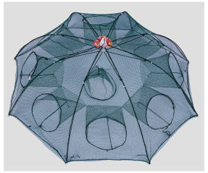 Payung Bubu 8 Lubang Jaring Jebakan Perangkap Udang ikan Kepiting / Jaring Bubu Perangkap Ikan