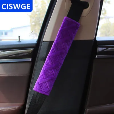 [COD] CISWGE AUTOPARTS Dây an toàn xe hơi bao gồm lông Vai Pad đệm làm giảm sự khó chịu dây an toàn cho phụ nữ mang thai trẻ em và người già