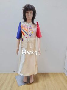 for Kids Sinag Multi Color Bolero & Wrap Around Satin