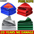 Multiple colors and sizes DASEN trapal tarapal waterproof makapal lona trapal heavy duty tolda makapal original tarpaulin tolda waterproof. 