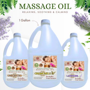 1 Gallon Massage Oil Spa Relaxing Aromatherapy help to reduce body aches and pains