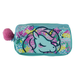 Smiggle trẻ em túi đựng bút chì Hoa Kỳ Lân HEDGEHOG Túi ví cầm tay cô gái mát mẻ trẻ em lưu trữ văn phòng phẩm