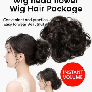 【One-grab hair growth】Invisible fluffy sponge hairpin Hairpin-style fluffy bun Bun DIY styling tool