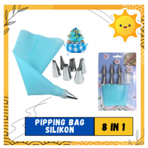 Spuit set / Cetakan kue isi 6 nozzle / Semprit kue / Sepuit set