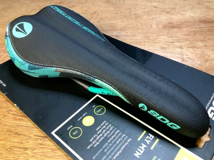 SDG Fly MTN Camo Bolt Ti-Alloy Saddle (100% Original) Chromoly