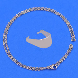 Mặt Phật Đại thế chí đá mắt hổ size lớn ( 2.9 cm x 4.5 cm ) kèm dây chuyền inox - VDINMHN4 Phật bản mệnh mặt Phật đá mặt dây chuyền Phật