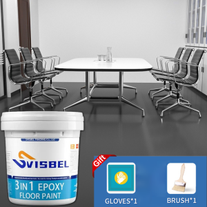 Free tools3 in 1 nti slip floor paintAnti-slip anti-pressure wear-resistantfloor coating floor coating waterproof floor paint heavy duty waterproof coating tiles floor paint epoxy floor paint cat lantai epoxy paint floor paint 地坪漆