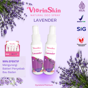 Vlorinskin Deodorant Spray Penghilang Bau Ketiak/Badan Deo Spray Alami Deodorant Spray Tawas 100mL
