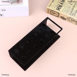 [COD] Yaokeqi 1pc Acrylic Marker Pen Holder With 10 Slots - Wall-Mounted Dry Erase Storage Rack Classic Design Pen Holder Suitable For Office