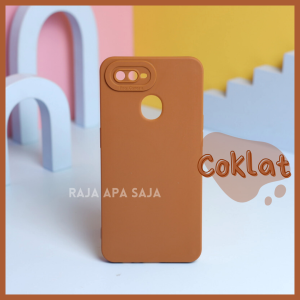 Soft Case OPPO A5S A7 A12 A11K - Casing Kesing Cassing Dompet HP Sopkes Sofcase Kartu Card Slot Case Silicon Silikon Karet Softcase Cover Sarung Cash HP OPPO A5 S Ungu Lilac