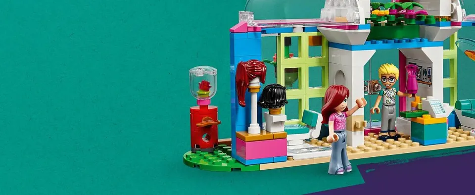 LEGO Friends 41743 Hair Salon Building Toy Set (401 Pieces) Toys