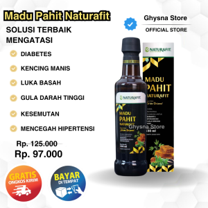 Madu Hitam Pahit Naturafit Untuk Diabetes Herbal Multikhasiat