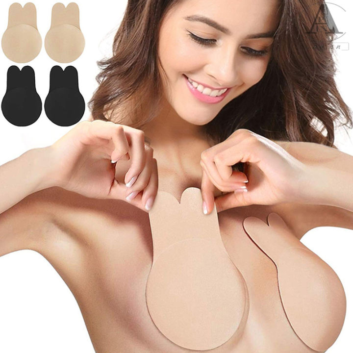 Breast Pad Silicone Nipple Cover Lift Up Bra Sticker Adhesive