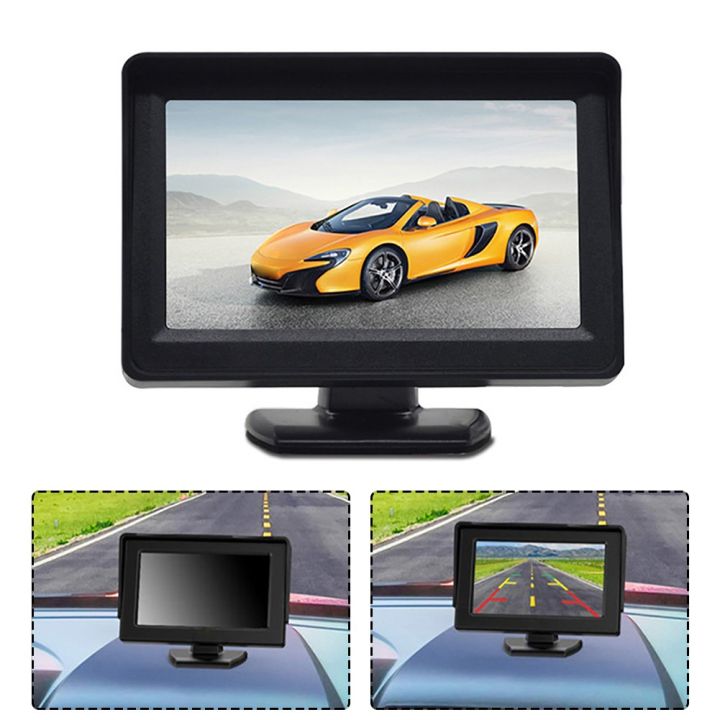 【Overauto】 Crystal Clear Image 4 3 TFT LCD Car Reversing Screen with ...