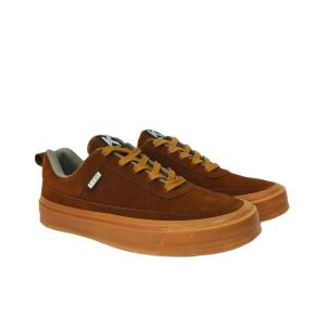 Official Scb l 39 - 43 Walther Brown Gum | Sepatu Sneakers Casual Pria Wanita