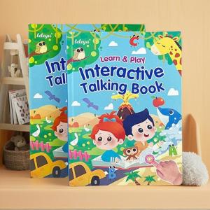 YAFEN 1Pcs Multifunction Ebook Montessori English Word Learning Machine Electronic Reading Books Toddler Baby Educational Toys