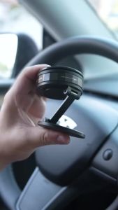 EYD VP05 Magnetic Vacuum Phone Holder 1.5kg Stable Adsorption 360° Rotation For 15 14 13promax