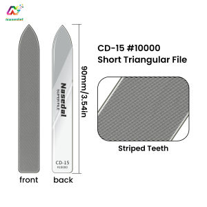 Nasedal Nano Glass File for Gundam Model Polishing Ultra Precision #320 to #10000 Grits Washable Mirror Finish Sanding Sticks for Gunpla Hobby Plastic Model Nub Clear Part Grinding Tool