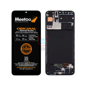 LCD SAMSUNG A30S / A307 MEETOO OLED FINGER + FRAME FULLSET TOUCHSCREEN